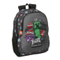 Sac à dos Minecraft Graffiti 23L gris rembourré