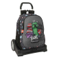 Sac à dos Minecraft graffiti avec chariot gris 23L Sac à dos Minecraft graffiti avec chariot gris 23L