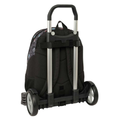 Sac à dos Minecraft graffiti avec chariot gris 23L