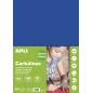 Apli Carton Bleu Foncé A4 170g 50 Feuilles