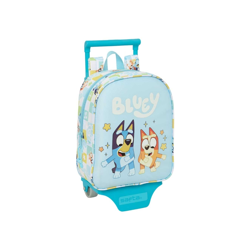 Mochila à roulettes Bluey bleu pastel 6L 22x27x10 cm Mochila à roulettes Bluey bleu pastel 6L 22x27x10 cm