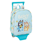Mochila à roulettes Bluey bleu pastel 6L 22x27x10 cm Mochila à roulettes Bluey bleu pastel 6L 22x27x10 cm