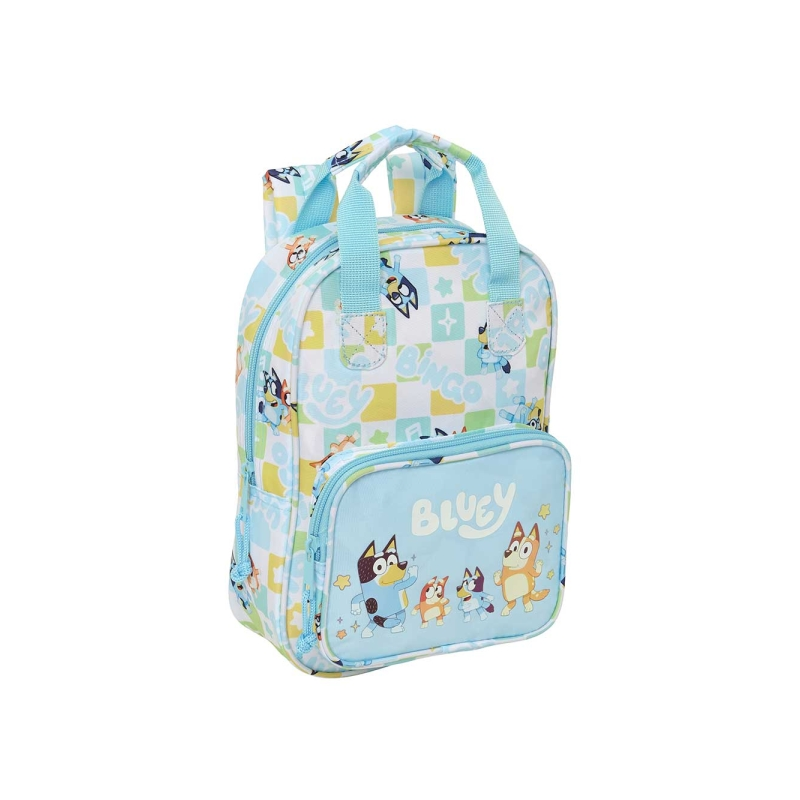Sac à dos enfant Bluey bleu pastel 20 x 28 x 8 cm Sac à dos enfant Bluey bleu pastel 20 x 28 x 8 cm