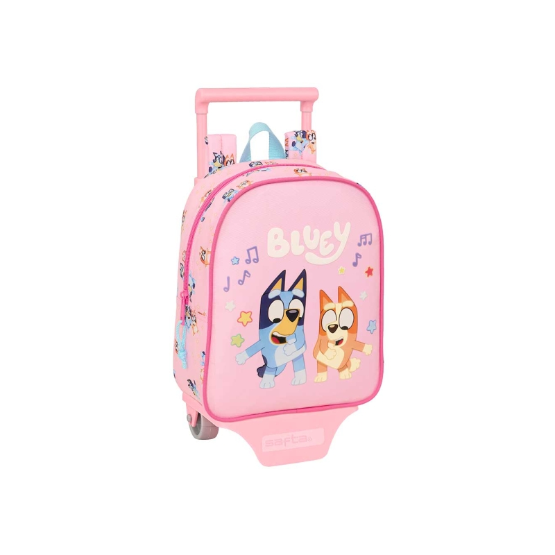 Mochila à roulettes Bluey Dance rose 6 L 22x27x10 cm Mochila à roulettes Bluey Dance rose 6 L 22x27x10 cm