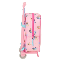 Mochila à roulettes rose