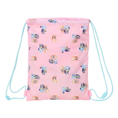 Sac à dos cordon Bluey Dance rose 26x34 cm