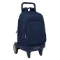 Sac à dos à roulettes Safta Spagnolo bleu nuit