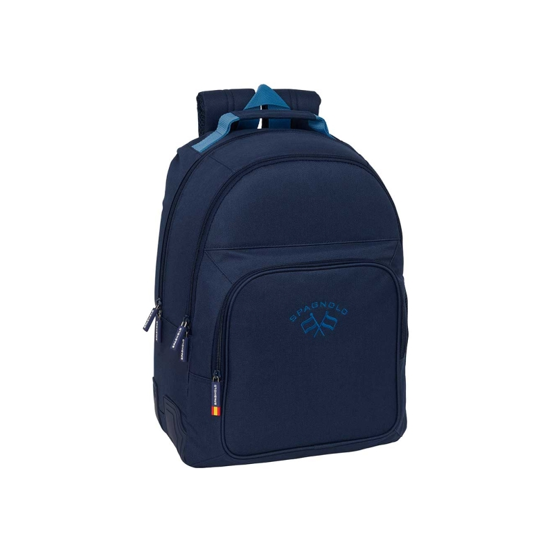 Sac à dos Safta Spagnolo bleu nuit adaptable au chariot