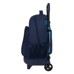 Mochila à roulettes bleu nuit