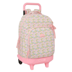 sac à dos trolley rose