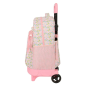 Sac à dos trolley Safta VMB amovible rose avec poche avant Sac à dos trolley Safta VMB amovible rose avec poche avant