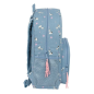 Sac à dos Snoopy bleu compatible trolley, porte-bouteille Sac à dos Snoopy bleu compatible trolley, porte-bouteille