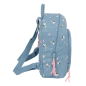 Mini sac à dos Snoopy bleu à plusieurs poches