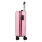 Valise cabine 20 pouces Snoopy rose Safta roues 360°