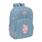 Sac à dos Snoopy bleu adaptable à valise à roulettes
