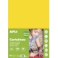 Apli Jaune Carton A4 170g 50 Feuilles