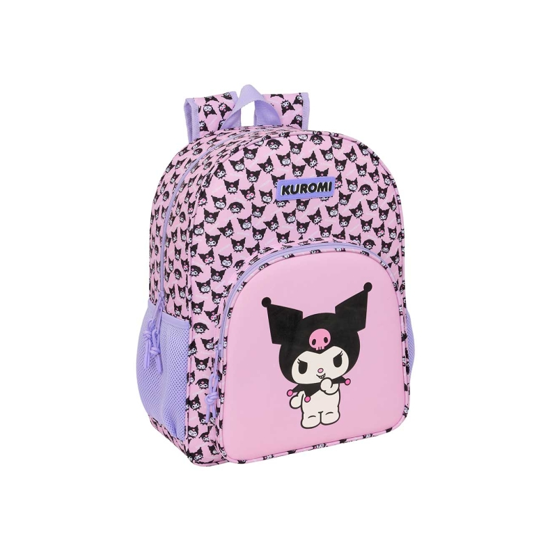 Sac à dos Kuromi Safta rose adaptable chariot Sac à dos Kuromi Safta rose adaptable chariot