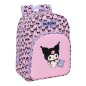 Sac à dos enfant Kuromi rose avec porte-bouteilles Sac à dos enfant Kuromi rose avec porte-bouteilles