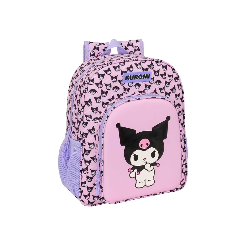 Sac à dos Kuromi 15L rose adaptable au chariot Sac à dos Kuromi 15L rose adaptable au chariot