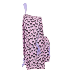 Sac à dos ordinateur rose Kuromi