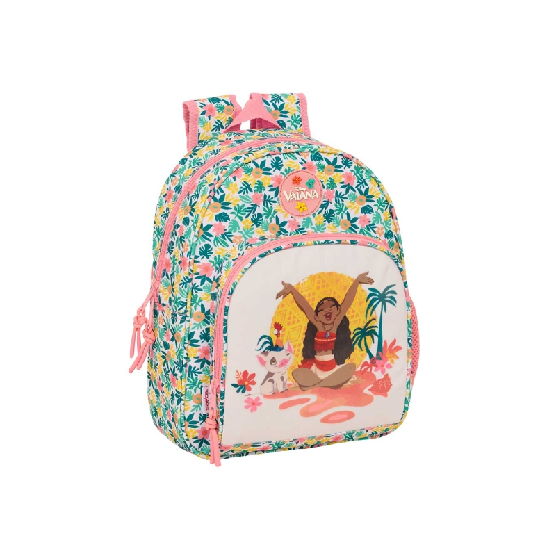 Sac à dos enfant Vaiana Safta vert adaptable valise roulettes Sac à dos enfant Vaiana Safta vert adaptable valise roulettes
