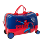 Trolley enfant Spider-Man rouge et bleu avec bandoulière Trolley enfant Spider-Man rouge et bleu avec bandoulière
