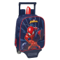 Sac à dos trolley Spider-Man bleu marine amovible Sac à dos trolley Spider-Man bleu marine amovible