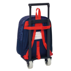 Sac à dos trolley Spider-Man bleu marine amovible