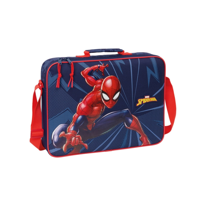 Porte-documents zippé Spider-Man rouge et bleu Safta Porte-documents zippé Spider-Man rouge et bleu Safta