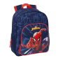 Sac à dos enfant Spider-Man bleu marine avec porte-bouteille Sac à dos enfant Spider-Man bleu marine avec porte-bouteille
