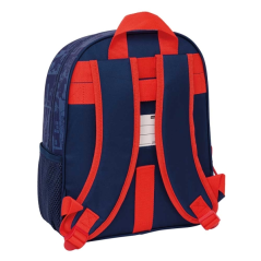 Sac à dos enfant Spider-Man bleu marine avec porte-bouteille