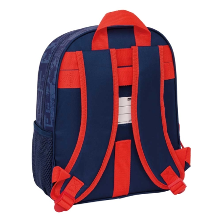 Sac à dos enfant Spider-Man bleu marine avec porte-bouteille