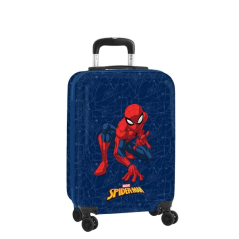 Valise cabine Spider-Man bleu marine