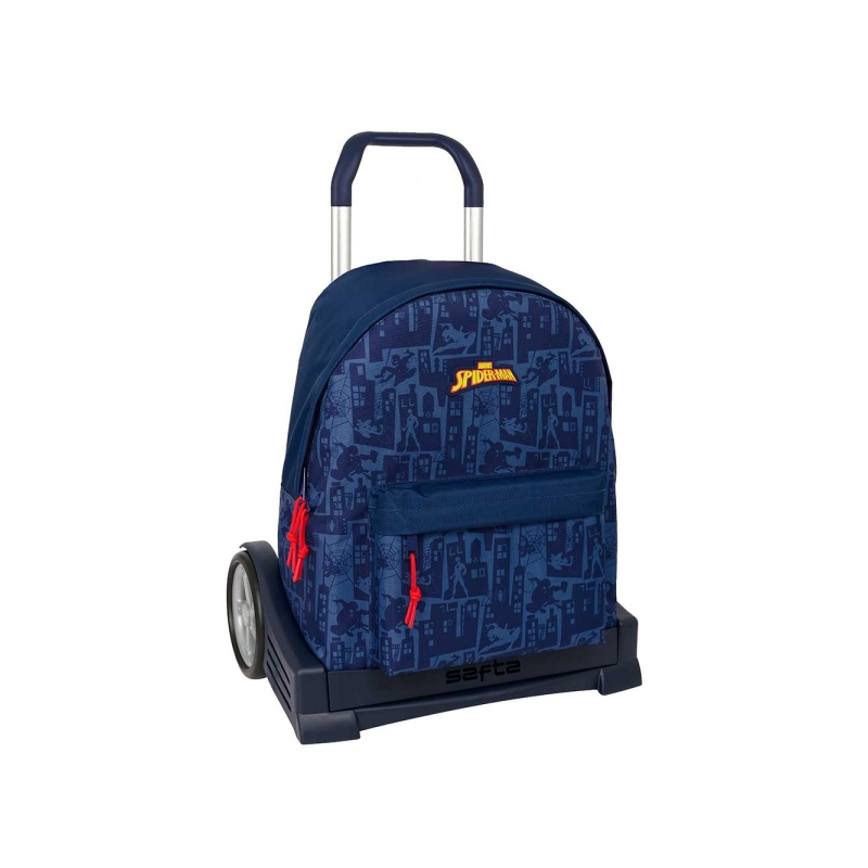 Sac à dos trolley Spider-Man bleu marine