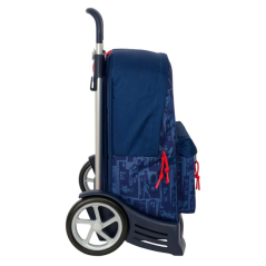 sac à dos trolley bleu marine