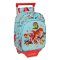 Sac à roulettes Paw Patrol Dino Rescue bleu pastel Sac à roulettes Paw Patrol Dino Rescue bleu pastel