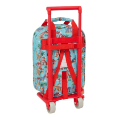 Sac à roulettes Paw Patrol Dino Rescue bleu pastel