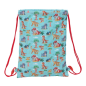 Sac à cordon Paw Patrol Dino Rescue bleu pastel Sac à cordon Paw Patrol Dino Rescue bleu pastel