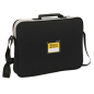 Porte-documents bandoulière Safta Kappa noir/gris