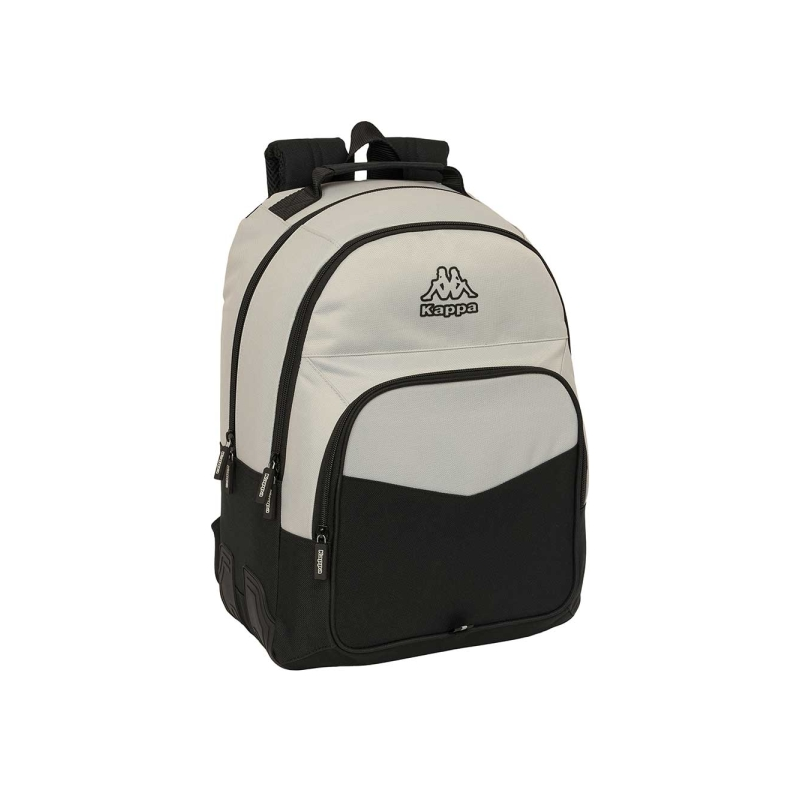 Sac à dos Kappa Safta 2 compartiments noir/gris Sac à dos Kappa Safta 2 compartiments noir/gris
