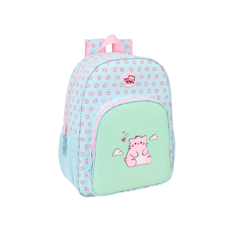 Sac à dos Safta Pembe Chat bleu clair compatible valise Sac à dos Safta Pembe Chat bleu clair compatible valise