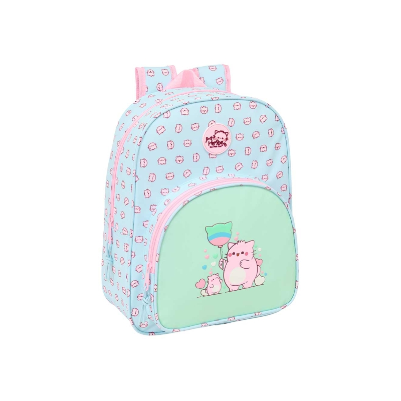 Sac à dos enfant Safta Pembe Le Chat bleu clair Sac à dos enfant Safta Pembe Le Chat bleu clair