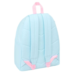 Sac à dos Safta Pembe Chat rose 20,8 L bleu clair