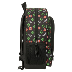 sac à dos Minecraft noir
