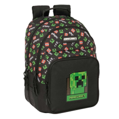 sac à dos Minecraft noir