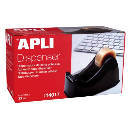 ✅ Appli Dévidoir Ruban adhésif 33 m couleur Noir en stock