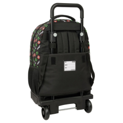 Sac à dos trolley Minecraft amovible noir