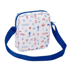 Sac bandoulière enfant FC Barcelona blanc