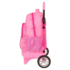 sac à dos trolley rose