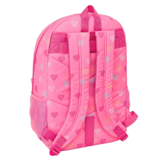 Sac à dos Benetton Heart rose compatible valise